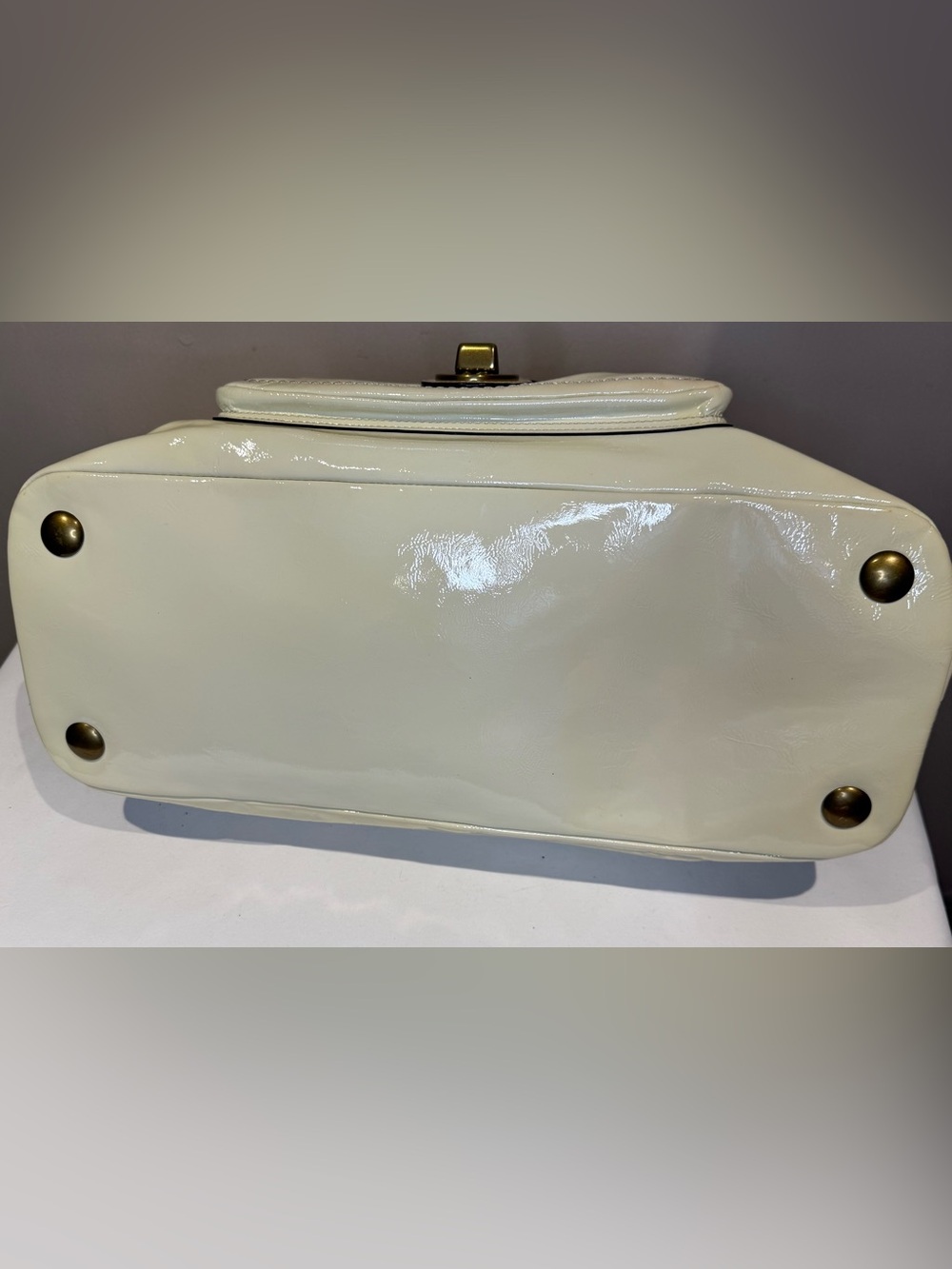 Coach Francine with Legacy Lining Brass Hardware Calf Leather 2008 12295 - Picture 11 of 11
